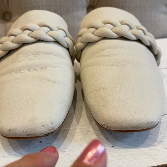 Dolce Vita Mule Women’s 10M Gracen Braided Mule Cream Slip on Shoes - Picture 8 of 9